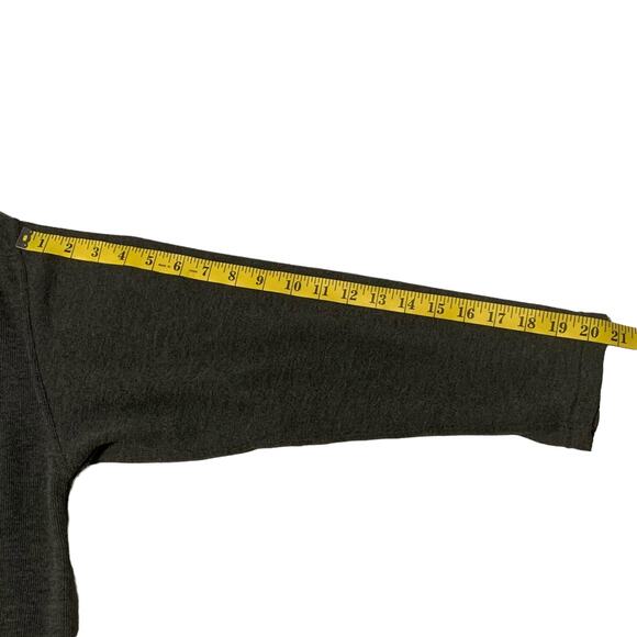 Women's DISNEY Top Sz M Eeyore Embroidered Button Down Shirt Gray Pooh Character - Picture 7 of 10